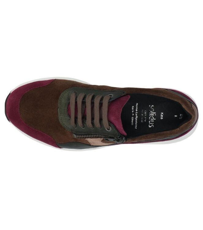 Solidus Kea berry multi  Solidus 66034-90435, sneakers / veterschoenen Direct leverbaar uit de webshop