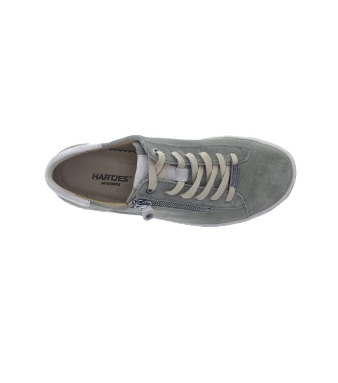 Hartjes Phil khaki  Hartjes 162.1417/99 70.31, sneakers / veterschoenen Direct leverbaar uit de webshop