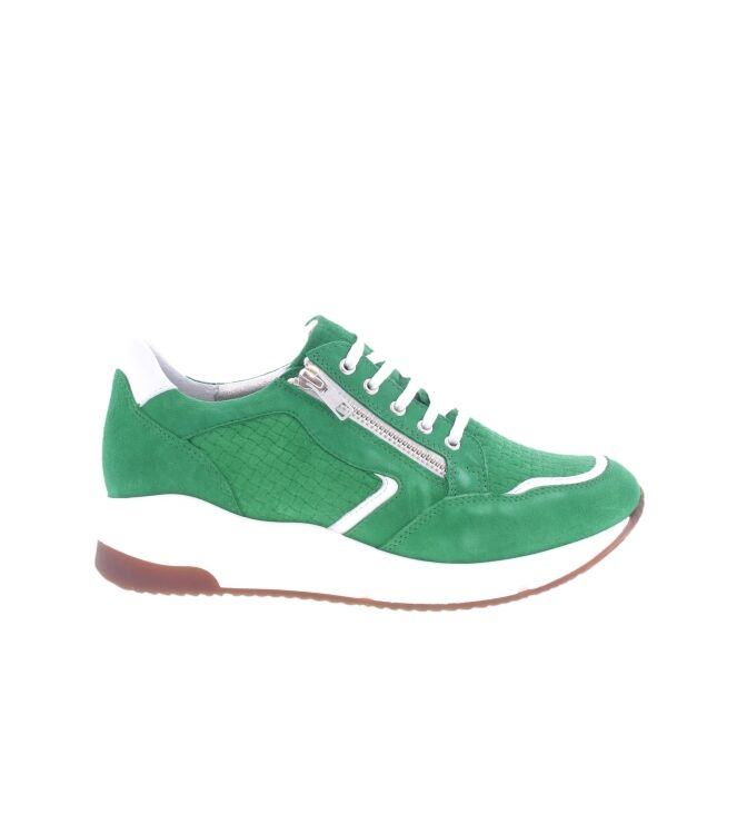 Verhulst Joyce groen  Verhulst 1333-66-183-3394, sneakers / veterschoenen Direct leverbaar uit de webshop