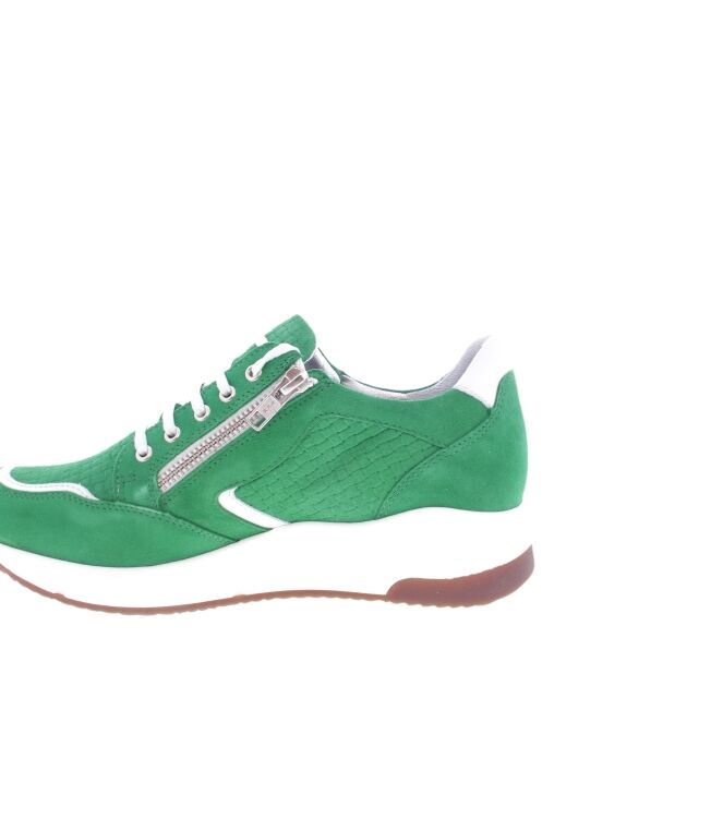 Verhulst Joyce groen  Verhulst 1333-66-183-3394, sneakers / veterschoenen Direct leverbaar uit de webshop