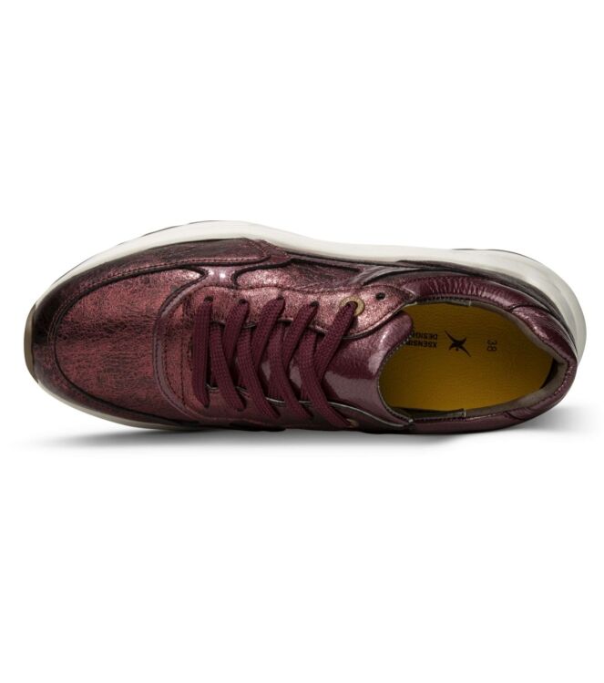 Xsensible Stretchwalker Ponte Vecchio bordeaux Xsensible Stretchwalker 33002.4.730, sneakers / veterschoenen Direct leverbaar uit de webshop