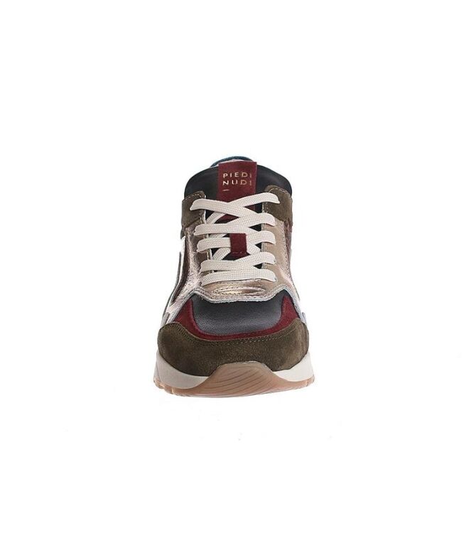 Piedi Nudi Selva warm burgundy  Piedi Nudi 17.36, sneakers / veterschoenen Direct leverbaar uit de webshop