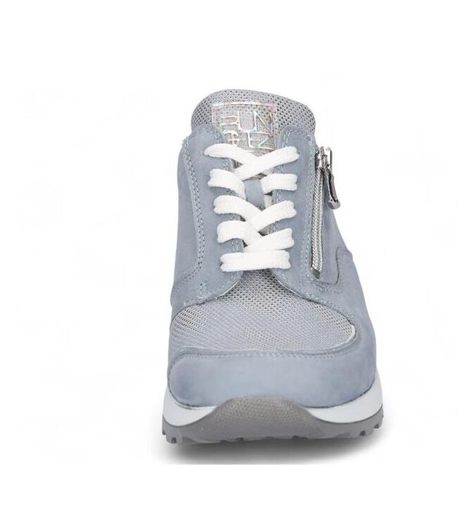 Waldlaufer Hiroko sky weiss  Waldlaufer 364H15.404.267, sneakers / veterschoenen Direct leverbaar uit de webshop