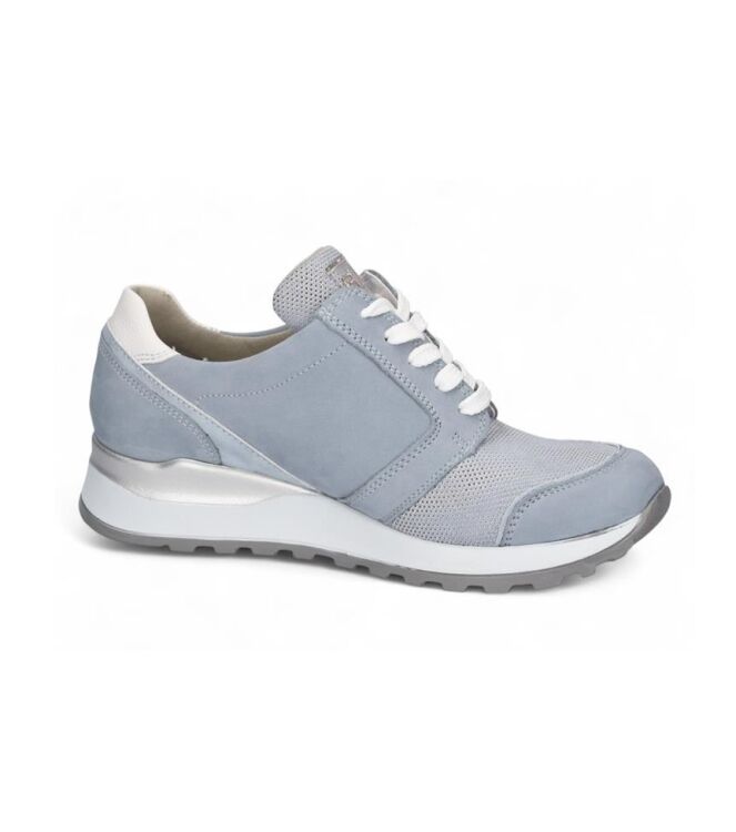 Waldlaufer Hiroko sky weiss  Waldlaufer 364H15.404.267, sneakers / veterschoenen Direct leverbaar uit de webshop