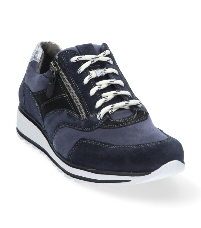 Durea 6279.685.0426 marine  Durea 6279.685.0426, sneakers / veterschoenen Direct leverbaar uit de webshop