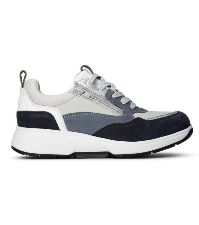 Xsensible Stretchwalker Grenoble navy combi  Xsensible Stretchwalker 30215.3.219, sneakers / veterschoenen Direct leverbaar uit de webshop