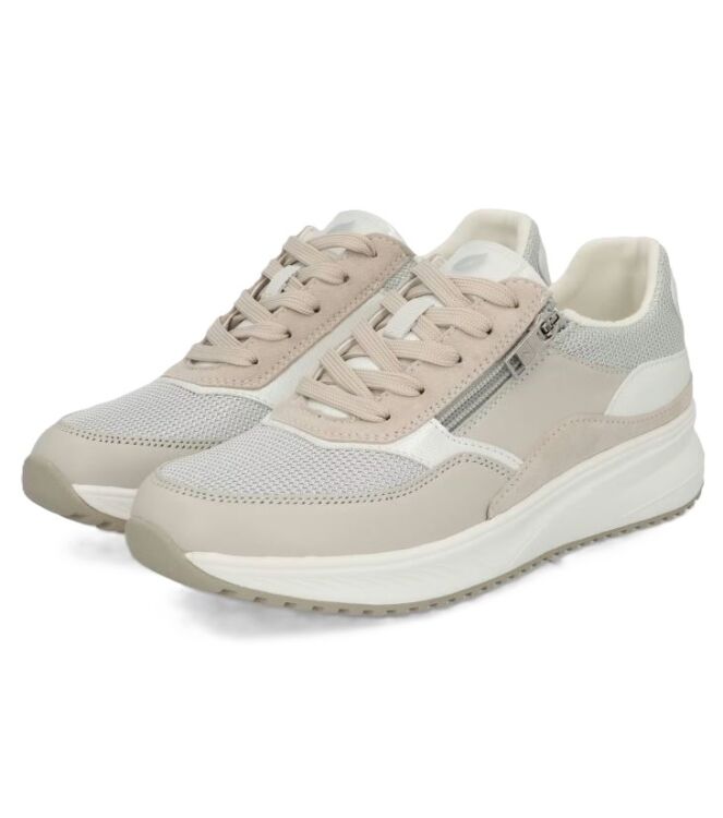 Waldlaufer Mara grau-weiss Waldlaufer 765001.101.339, sneakers / veterschoenen Direct leverbaar uit de webshop
