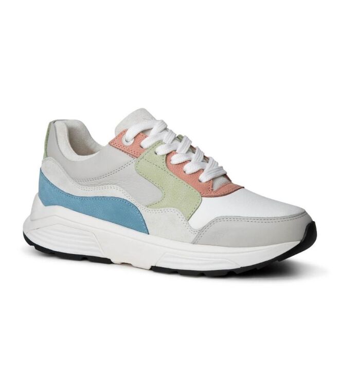 Xsensible Stretchwalker Golden Gate Lady grey combi  Xsensible Stretchwalker 33000.3.971, sneakers / veterschoenen Direct leverbaar uit de webshop