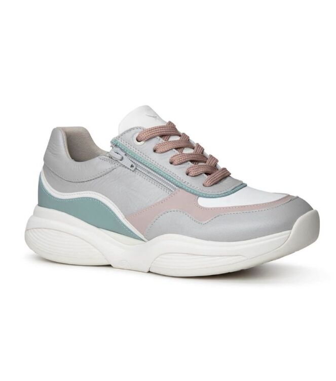 Xsensible Stretchwalker SWX11 grey combi  Xsensible Stretchwalker 30085.3.807, sneakers / veterschoenen Direct leverbaar uit de webshop