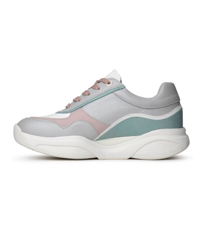 Xsensible Stretchwalker SWX11 grey combi  Xsensible Stretchwalker 30085.3.807, sneakers / veterschoenen Direct leverbaar uit de webshop