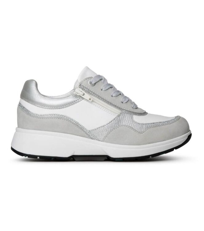 Xsensible Stretchwalker Lima grey combi  Xsensible Stretchwalker 30204.3.807, sneakers / veterschoenen Direct leverbaar uit de webshop