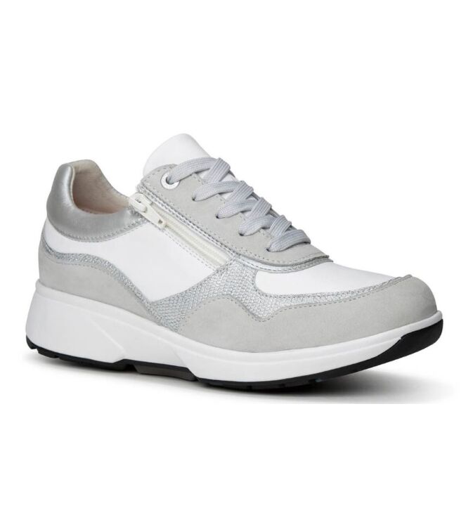 Xsensible Stretchwalker Lima grey combi  Xsensible Stretchwalker 30204.3.807, sneakers / veterschoenen Direct leverbaar uit de webshop