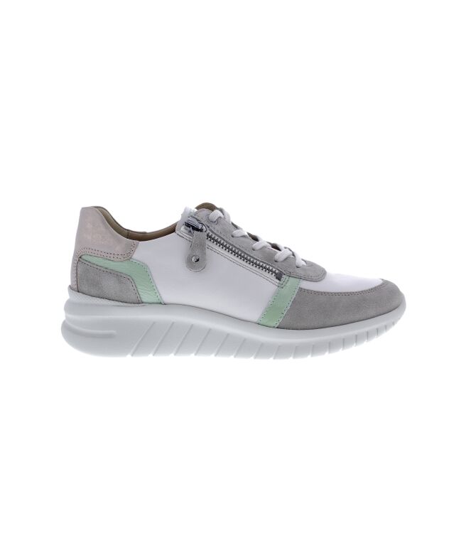 Hartjes wave/shoe/schlamm-beige/velour schlamm-beige  Hartjes 162.2401/31 35.32, sneakers / veterschoenen Direct leverbaar uit de webshop