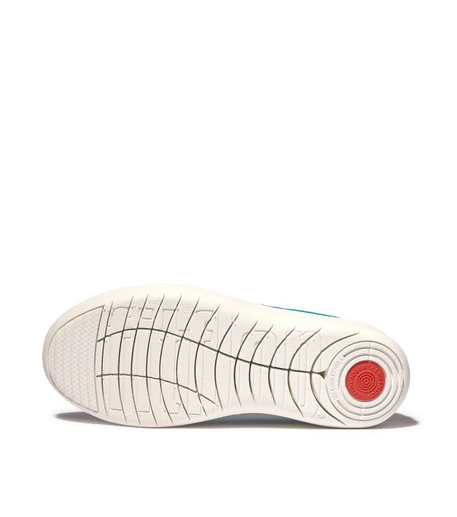 FitFlop Uberknit Slip-On Ballerina tahiti blue  FitFlop H95-A51, Instappers dames Direct leverbaar uit de webshop