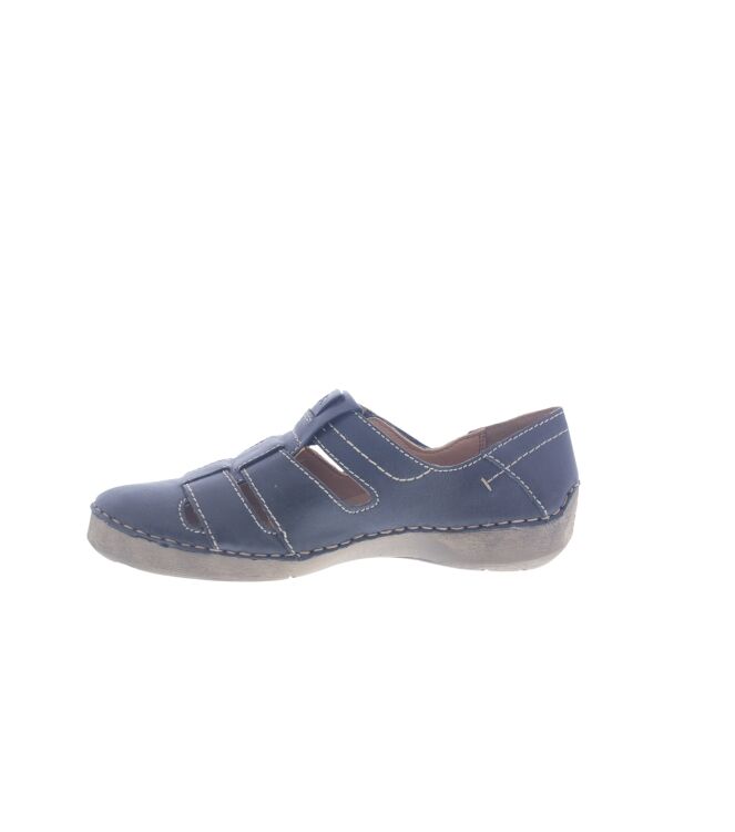 Josef Seibel Fergey schwarz  Josef Seibel 59659.648.100, Instappers dames Direct leverbaar uit de webshop