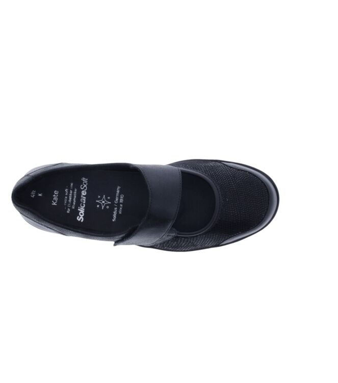 Solidus Kate schwarz  Solidus 29503-00467, Instappers dames Direct leverbaar uit de webshop