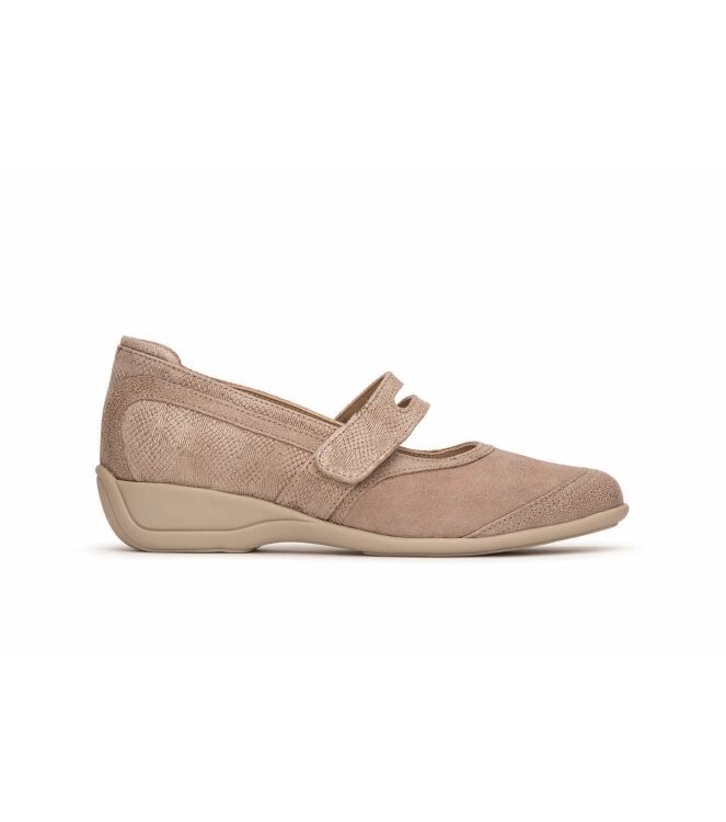Xsensible Palermo taupe  Xsensible 10010.2.501, Instappers dames Direct leverbaar uit de webshop