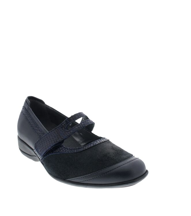Xsensible Palermo navy/piton  Xsensible 10010.2.616, Instappers dames Direct leverbaar uit de webshop