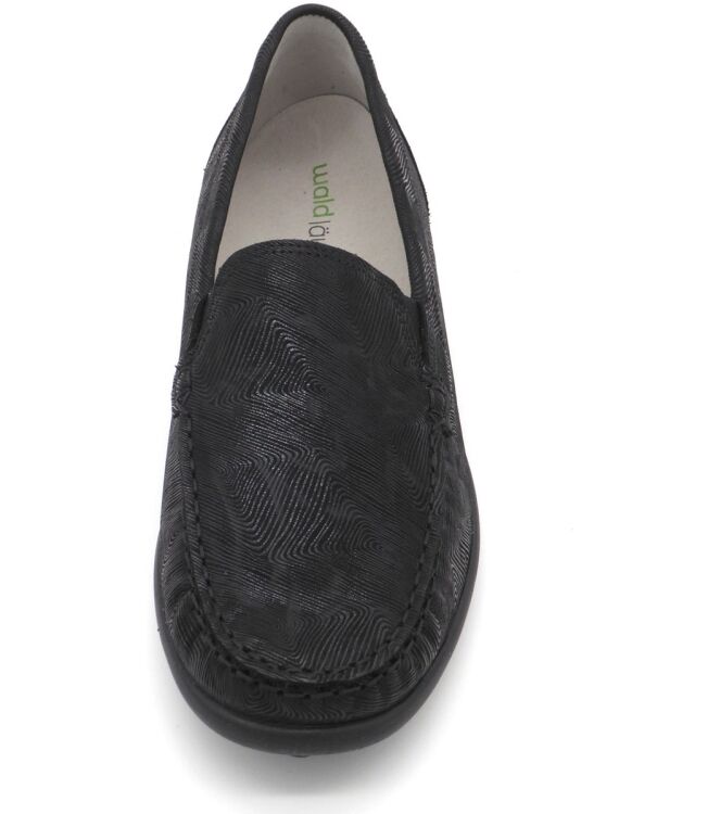 Waldlaufer Kläre schwarz  Waldlaufer 640004.101.001, Instappers dames Direct leverbaar uit de webshop