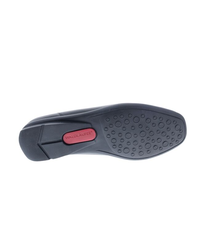 Waldlaufer Harriet schwarz  Waldlaufer 431000.604.001, Instappers dames Direct leverbaar uit de webshop