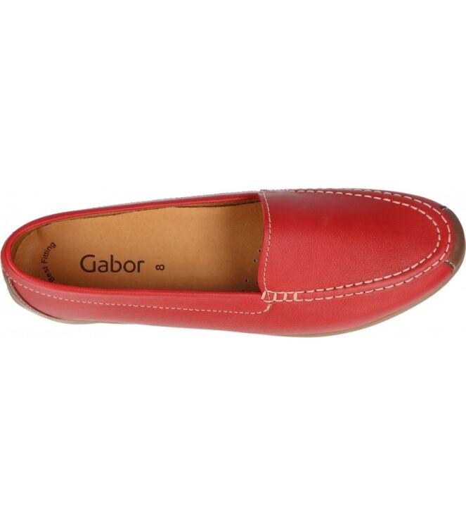 Gabor 24.260.25 rot  Gabor 24.260.25, Instappers dames Direct leverbaar uit de webshop