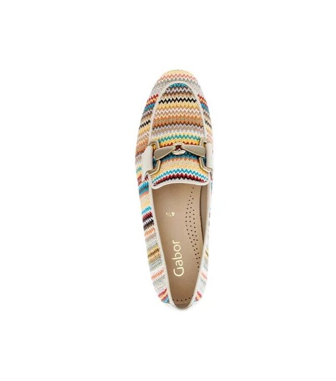Gabor 85.214-41 multicolour/panna Gabor 85.214-41, Instappers dames Direct leverbaar uit de webshop