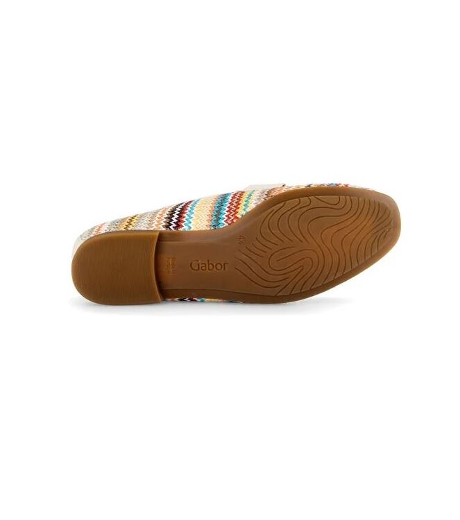 Gabor 85.214-41 multicolour/panna Gabor 85.214-41, Instappers dames Direct leverbaar uit de webshop