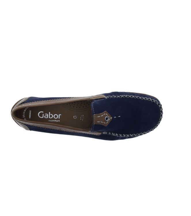 Gabor 26.090.46 navy  Gabor 26.090.46, Instappers dames Direct leverbaar uit de webshop