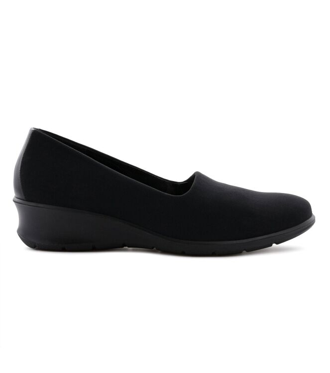 ECCO Felicia black  ECCO 21704351052, Instappers dames Direct leverbaar uit de webshop