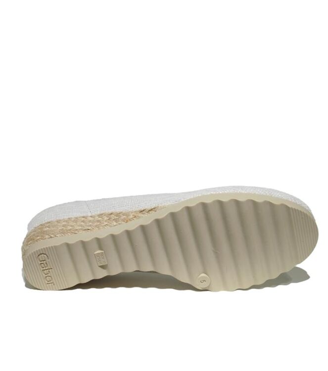 Gabor Genua bianco  Gabor 42.641-80, Instappers dames Direct leverbaar uit de webshop