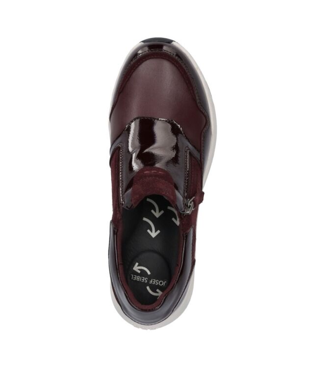 Josef Seibel Lissi 04 bordeaux  Josef Seibel 96504.MI50.410, Instappers dames Direct leverbaar uit de webshop