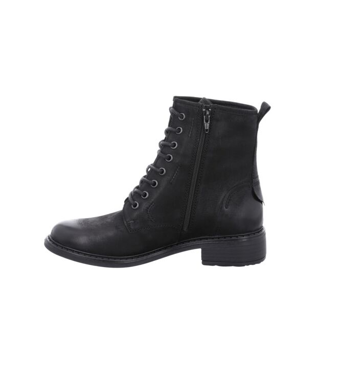 Josef Seibel Selena 06 schwarz Josef Seibel 97406.VL904.100, veterboots Direct leverbaar uit de webshop