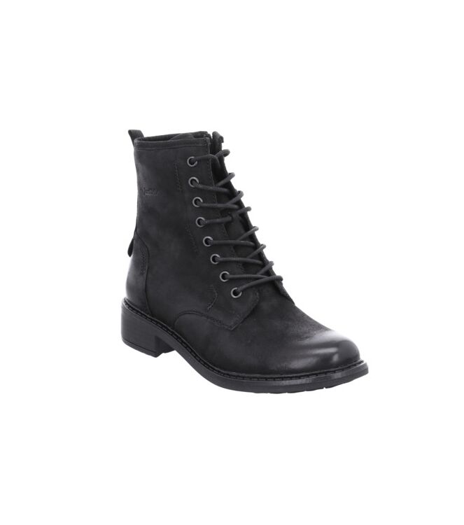 Josef Seibel Selena 06 schwarz Josef Seibel 97406.VL904.100, veterboots Direct leverbaar uit de webshop