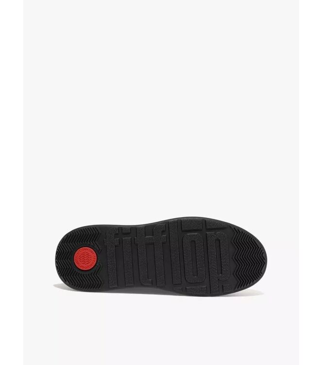 FitFlop F-Mode Lace-Up Flatform all black FitFlop GM4-090, veterboots Direct leverbaar uit de webshop