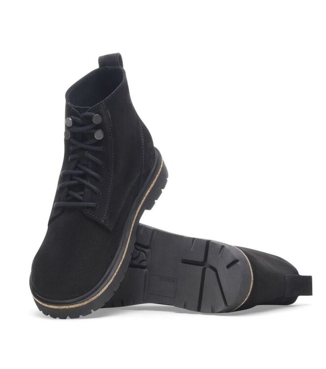 Birkenstock Highwood Lace Mid black  Birkenstock 1028930, veterboots Direct leverbaar uit de webshop