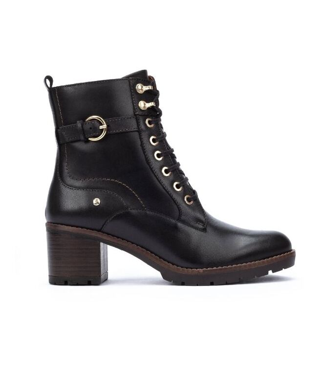 Pikolinos Llanes black  Pikolinos W7H-8510, veterboots Direct leverbaar uit de webshop