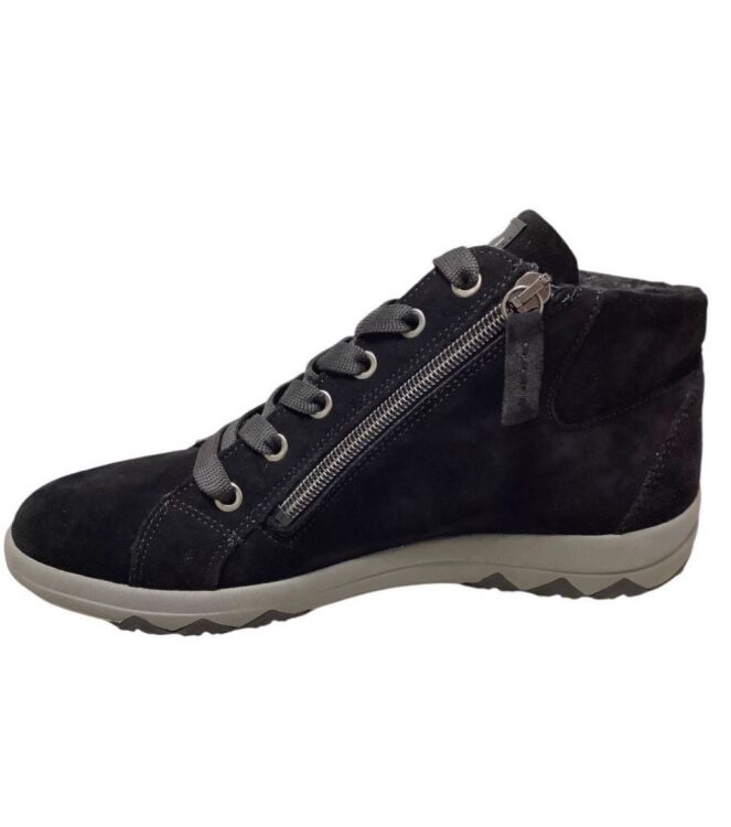 Waldlaufer Teresa schwarz  Waldlaufer 961801.200.001, veterboots Direct leverbaar uit de webshop