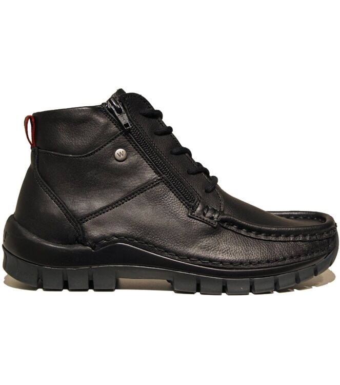 Wolky Boost Tresor black  Wolky 0474030-000, veterboots Direct leverbaar uit de webshop