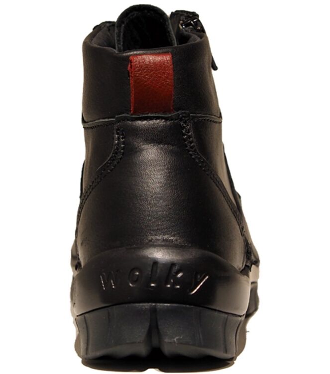 Wolky Boost Tresor black  Wolky 0474030-000, veterboots Direct leverbaar uit de webshop