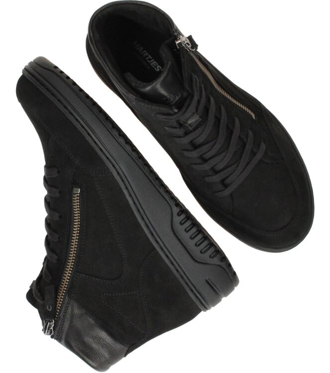 Hartjes Soul Boot schwarz Hartjes 172.1708/21 01.01, veterboots Direct leverbaar uit de webshop