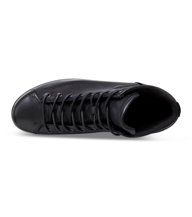 ECCO Soft 2.0 all black  ECCO 20652356723, veterboots Direct leverbaar uit de webshop
