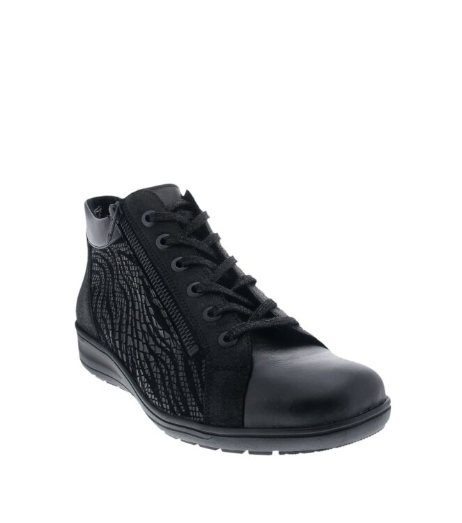 Solidus Kate schwarz  Solidus 29007-00999, veterboots Direct leverbaar uit de webshop