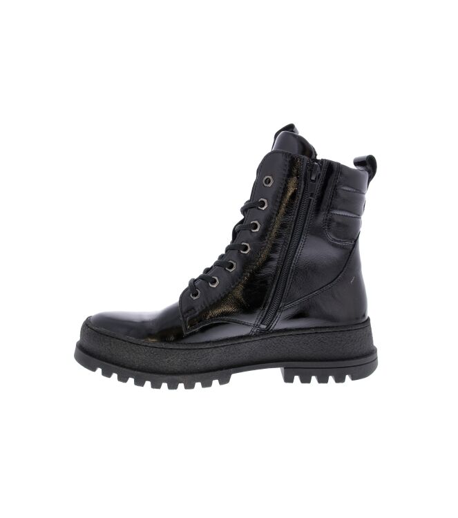 Waldlaufer Tara schwarz  Waldlaufer 741801.143.001, veterboots Direct leverbaar uit de webshop