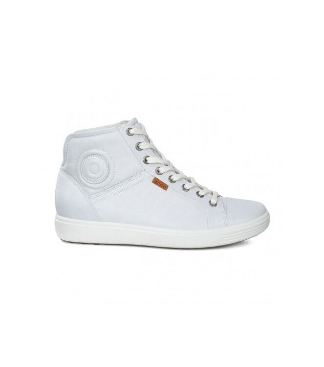 ECCO Soft 7 ladies white  ECCO 43002301007, veterboots Direct leverbaar uit de webshop