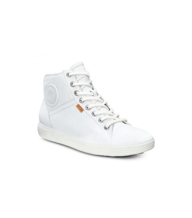 ECCO Soft 7 ladies white  ECCO 43002301007, veterboots Direct leverbaar uit de webshop