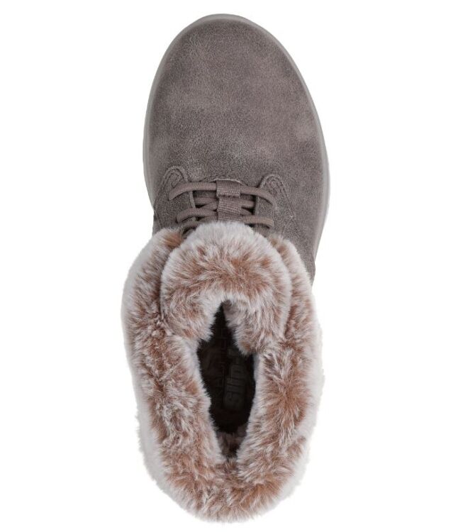 Skechers On-The Go Joy-Cozy Charm dark taupe  Skechers 144803-DKTP, veterboots Direct leverbaar uit de webshop