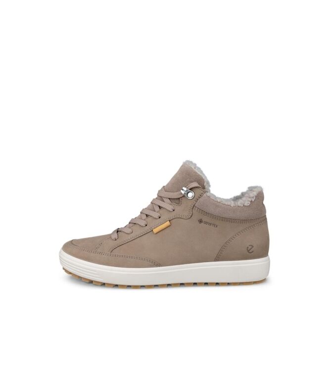 ECCO Soft 7 Tred W Goretex taupe  ECCO 45049302674, veterboots Direct leverbaar uit de webshop