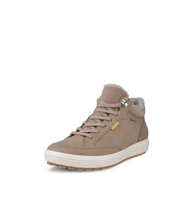 ECCO Soft 7 Tred W Goretex taupe  ECCO 45049302674, veterboots Direct leverbaar uit de webshop