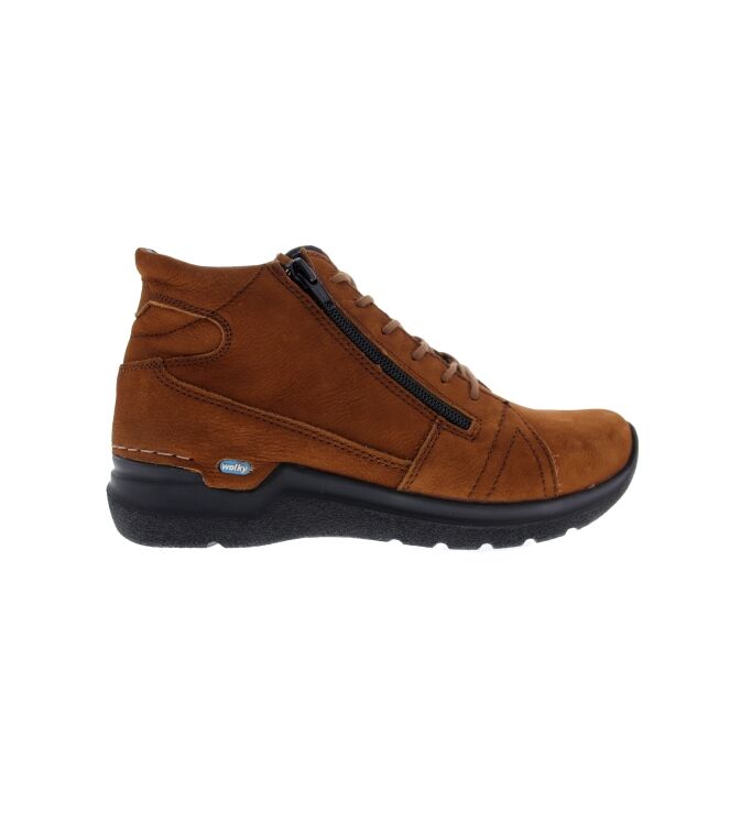 Wolky Why Antique cognac Wolky 0660611-430, veterboots Direct leverbaar uit de webshop