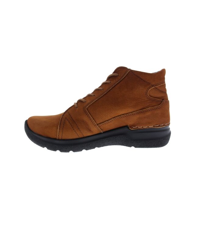 Wolky Why Antique cognac Wolky 0660611-430, veterboots Direct leverbaar uit de webshop